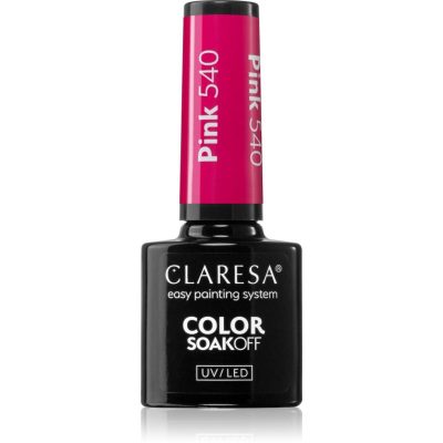 Claresa SoakOff UV/LED Color Sunny Garden gelový lak na nehty odstín PINK 540 5 g - parfo.cz
