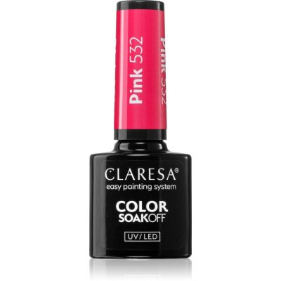 Claresa SoakOff UV/LED Color Sunny Garden gelový lak na nehty odstín Pink 532 5 g - parfo.cz