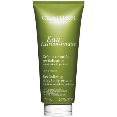 Clarins Eau Extraordinaire  Revitalizing Silky Body Cream vyživující tělový krém pro smíšenou až mastnou pokožku 200 ml - parfo.cz