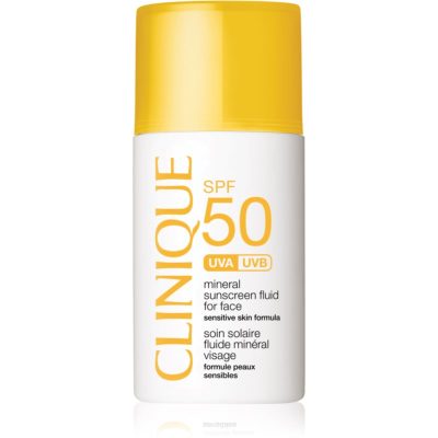 Clinique Sun SPF 50 Mineral Sunscreen Fluid For Face minerální opalovací fluid na obličej SPF 50 30 ml - parfo.cz