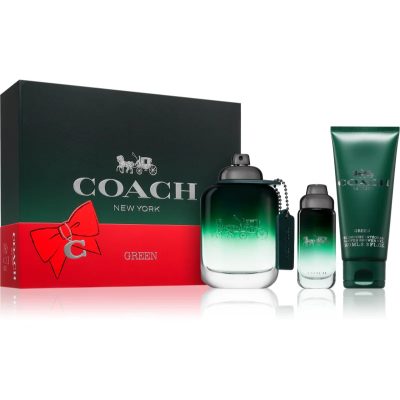Coach Green dárková sada pro muže - parfo.cz