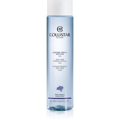 Collistar Cleansers Anti-age Toning Lotion Face rozjasňující tonikum s protivráskovým účinkem 250 ml - parfo.cz