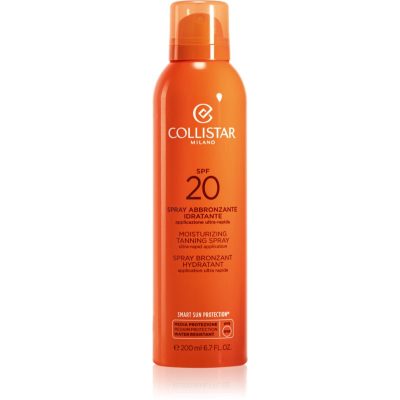 Collistar Special Perfect Tan Moisturizing Tanning Spray opalovací sprej SPF 20 200 ml - parfo.cz