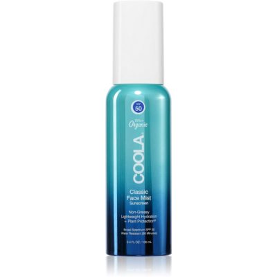 Coola Classic opalovací mlha na obličej SPF 50 100 ml - parfo.cz