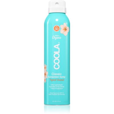 Coola Tropical Coconut opalovací sprej SPF 30 177 ml - parfo.cz