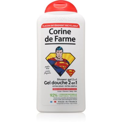 Corine de farme Shower Gel 2 in 1 Superman sprchový gel 2 v 1 300 ml - parfo.cz