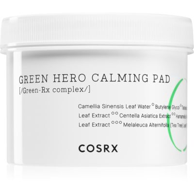 Cosrx One Step Green Hero Calming intenzivně revitalizační polštářky se zklidňujícím účinkem 70 ks - parfo.cz