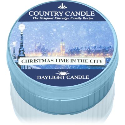 Country Candle Christmas Time In The City čajová svíčka 42 g - parfo.cz