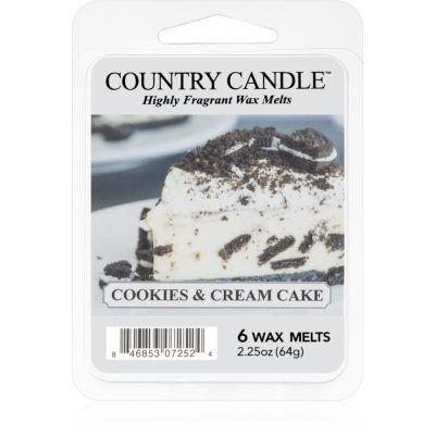 Country Candle Cookies & Cream Cake vosk do aromalampy 64 g - parfo.cz