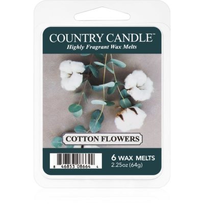 Country Candle Cotton Flowers vosk do aromalampy 64 g - parfo.cz