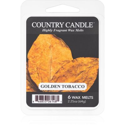 Country Candle Golden Tobacco vosk do aromalampy 64 g - parfo.cz
