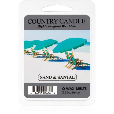 Country Candle Sand & Santal vosk do aromalampy 64 g - parfo.cz
