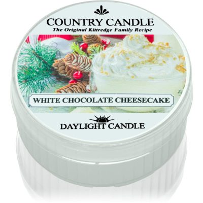 Country Candle White Chocolate Cheesecake čajová svíčka 42 g - parfo.cz