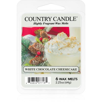 Country Candle White Chocolate Cheesecake vosk do aromalampy 64 g - parfo.cz