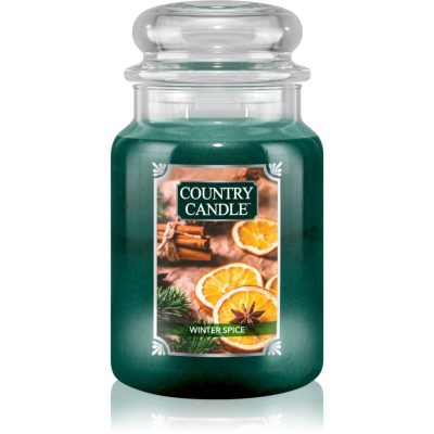 Country Candle Winter Spice vonná svíčka 680 g - parfo.cz
