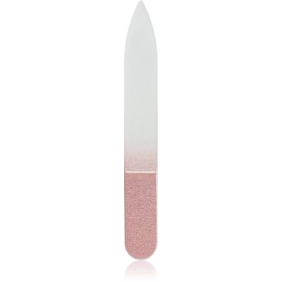 Crystal Bohemia File´n Shine Pink skleněný pilník na nehty 1 ks - parfo.cz