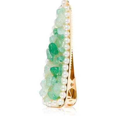 Crystallove Aventurine Hair Clip sponka do vlasů 1 ks - parfo.cz