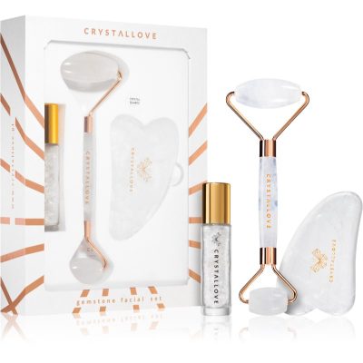 Crystallove Clear Quartz Beauty Set sada pro péči o pleť - parfo.cz