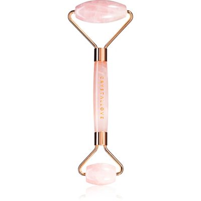 Crystallove Rose Quartz Roller masážní váleček na obličej 1 ks - parfo.cz