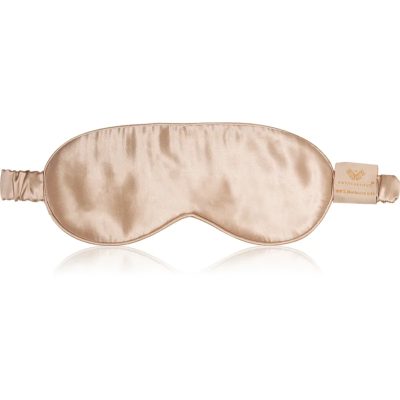 Crystallove Silk Eye Mask maska na spaní Gold - parfo.cz