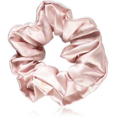 Crystallove Silk Scrunchie hedvábná gumička do vlasů Rose 1 ks - parfo.cz