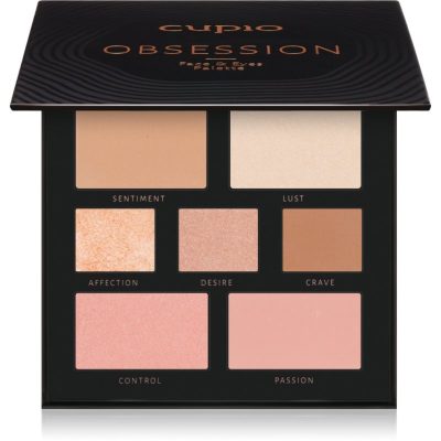 Cupio Obsession multifunkční paleta na obličej 17