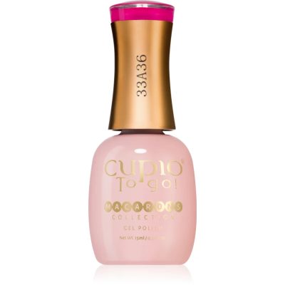 Cupio To Go! Macarons gelový lak na nehty s použitím UV/LED lampy odstín Berry Punch 15 ml - parfo.cz