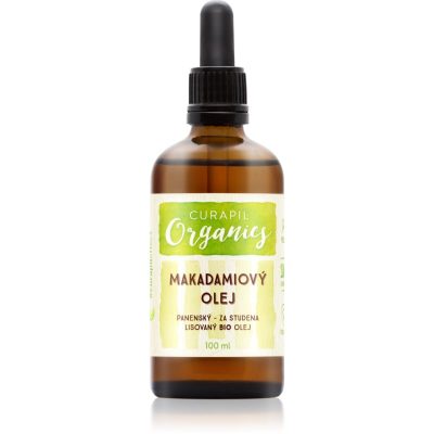 Curapil Organics Makadamiový olej olej v biokvalitě 100 ml - parfo.cz