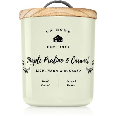 DW Home Farmhouse Maple Praline & Caramel vonná svíčka 255 g - parfo.cz