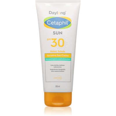 Daylong Cetaphil SUN Sensitive Gel-Creme lehký ochranný gel-krém pro citlivou pokožku SPF 30 200 ml - parfo.cz