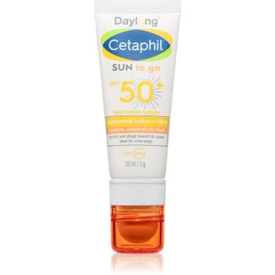 Daylong Cetaphil SUN To go opalovací krém v tyčince pro citlivou pokožku SPF 50+ 20 ml - parfo.cz