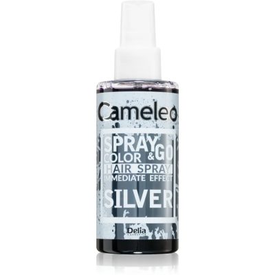 Delia Cosmetics Cameleo Spray & Go tónující sprej na vlasy odstín Silver 150 ml - parfo.cz