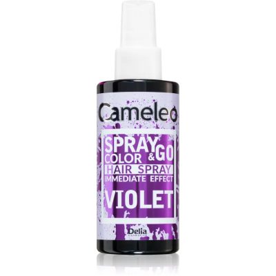 Delia Cosmetics Cameleo Spray & Go tónující sprej na vlasy odstín Violet 150 ml - parfo.cz