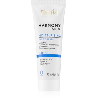 Delia Cosmetics Harmony Skin hydratační pleťový krém SPF 50 50 ml - parfo.cz