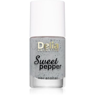 Delia Cosmetics Sweet Pepper Black Particles lak na nehty odstín 01 Cloudy 11 ml - parfo.cz