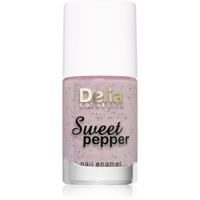 Delia Cosmetics Sweet Pepper Black Particles lak na nehty odstín 03 Capri 11 ml - parfo.cz