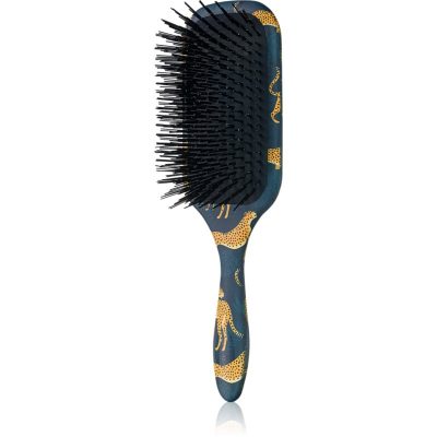 Denman D90L Tangle Tamer Ultra Deluxe Leopard plochý kartáč 1 ks - parfo.cz