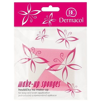 Dermacol Accessories trojúhelníková make-up houbička 4 ks - parfo.cz
