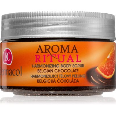 Dermacol Aroma Ritual Belgian Chocolate tělový peeling 200 g - parfo.cz