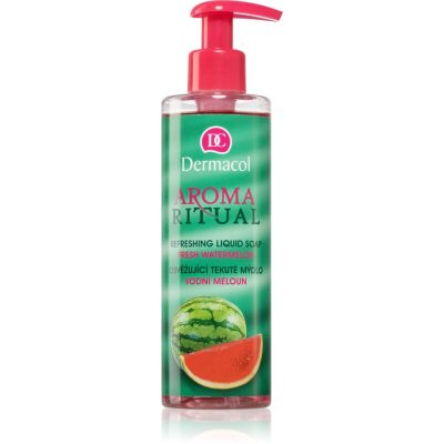Dermacol Aroma Ritual Fresh Watermelon osvěžující tekuté mýdlo 250 ml - parfo.cz