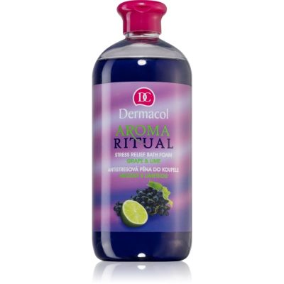 Dermacol Aroma Ritual Grape & Lime antistresová pěna do koupele 500 ml - parfo.cz