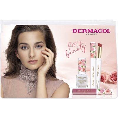 Dermacol Imperial Rose dárková sada pro dokonalý vzhled 01 - parfo.cz
