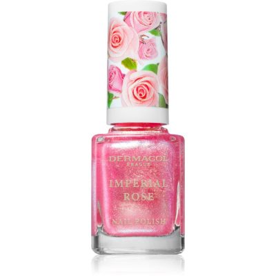 Dermacol Imperial Rose lak na nehty třpytivý odstín 02 11 ml - parfo.cz