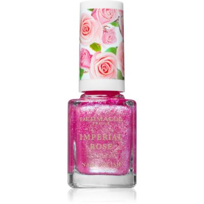 Dermacol Imperial Rose lak na nehty třpytivý odstín 03 11 ml - parfo.cz