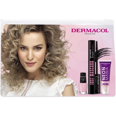 Dermacol Just Mascara dárková sada pro dokonalý vzhled Black - parfo.cz