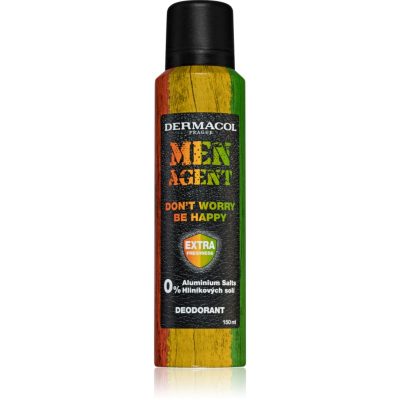 Dermacol Men Agent Don´t Worry Be Happy deodorant ve spreji bez obsahu hliníku 150 ml - parfo.cz