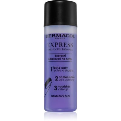 Dermacol Nail Care Express odlakovač na nehty bez acetonu 120 ml - parfo.cz