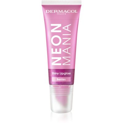 Dermacol Neon Mania lesk na rty v tubě odstín Berries 10 ml - parfo.cz