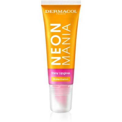 Dermacol Neon Mania lesk na rty v tubě odstín Watermelon 10 ml - parfo.cz