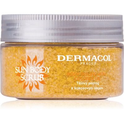Dermacol Sun cukrový tělový peeling třpytivý 200 g - parfo.cz